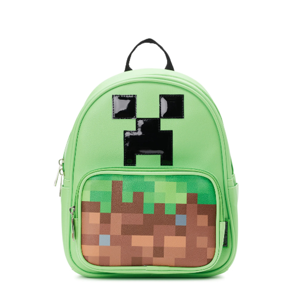 Minecraft Creeper Womens Mini Dome Backpack Green NWT